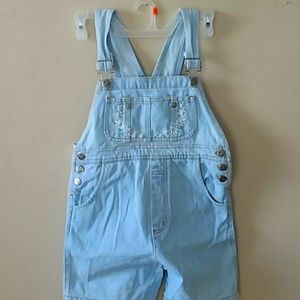 Republic denim overall shorts